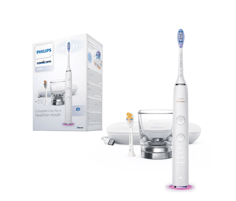 Philips Periuta de dinti Periuta de dinti electrica Philips Sonicare DiamondClean Smart HX9917/88 | 62000 miscari/min, 4 moduri, 3 intensitati, BrushSync