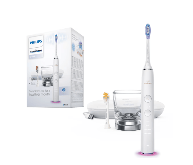 Philips Periuta de dinti Periuta de dinti electrica Philips Sonicare DiamondClean Smart HX9917/88 | 62000 miscari/min, 4 moduri, 3 intensitati, BrushSync