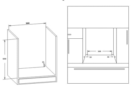 Heinner Cuptor incorporabil Cuptor Incorporabil Heinner HBO-S567LDTGC-IX | 56L, 7 Functii, Grill, Inox, 59.5x56.5x59.5cm
