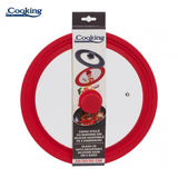 Heinner Capac oala Capac Oala Heinner HR-AER-28D32R | Sticla, Margine Silicon, 28-32cm, Rosu