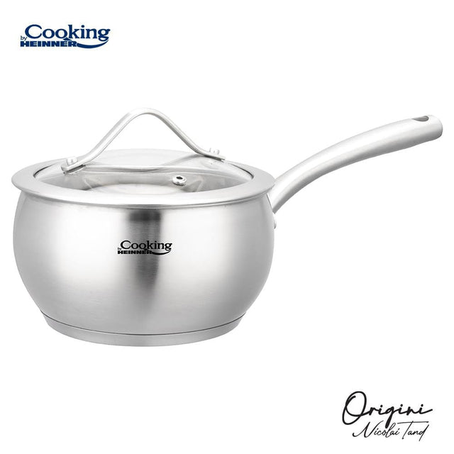 Heinner Caserola Caserola Inox Heinner HR-RW-T018 | 1.8L, 16x9cm, Capac Inclus, Nicolai Tand