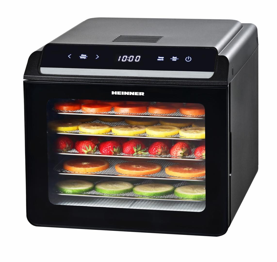 Heinner Deshidrator Deshidrator Heinner NatureDry HFD-KD600BK | 600W, 6 Tavi, Timer, Negru