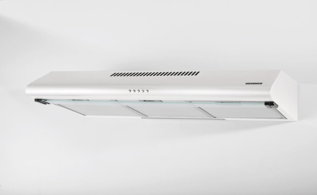 [RESIGILAT] Hota Traditionala Heinner HCH-490-WH | 90cm, 304.5m3/h, LED, Sticla