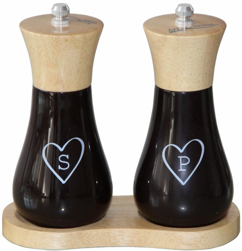 Heinner Set fasete Set Rasnite Heinner HR-JMW2X15 | Sare & Piper, 15cm, Suport Lemn