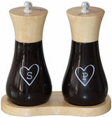 Heinner Set fasete Set Rasnite Heinner HR-JMW2X15 | Sare & Piper, 15cm, Suport Lemn