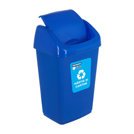 Heinner Cos gunoi Cos Gunoi Heinner HR-AL-35A | 35L, Capac Batant, Reciclare, Albastru