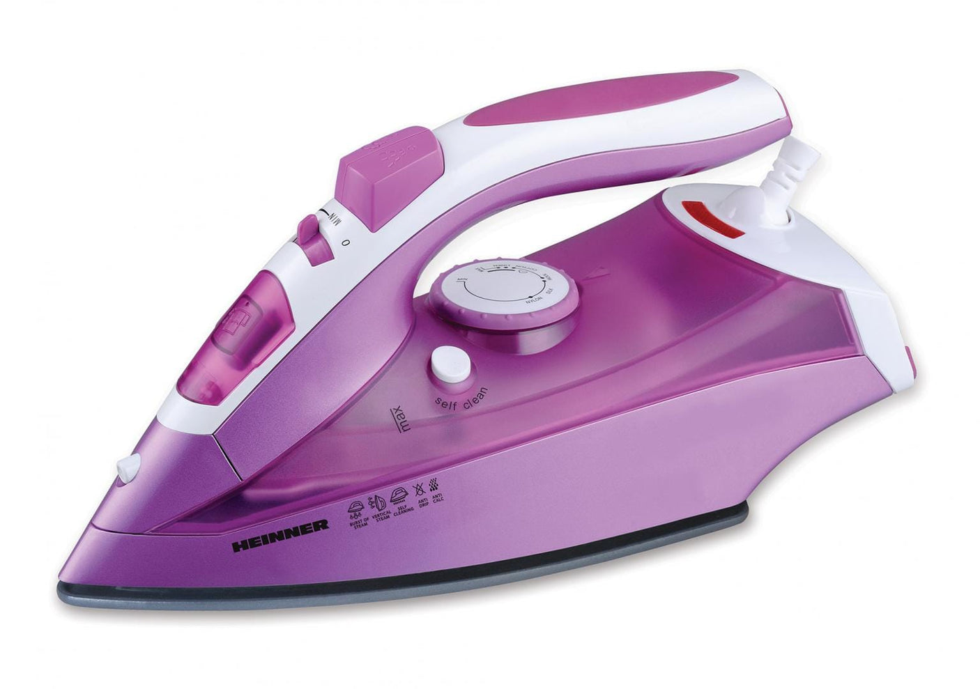 Heinner Fier de calcat Fier de calcat Heinner ID-2900-PP | 2400W, Talpa Ceramica, Purple