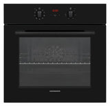 Heinner Cuptor incorporabil Cuptor Incorporabil Heinner HBO-V659GCDRC-GBK | 65L, Gaz, Grill Electric, Negru, 59.5x55x59.5cm