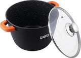 Heinner Oala Oala Heinner HR-SCO-A0624A | 24cm, 6.3L, Aluminiu Turnat, Dark Line