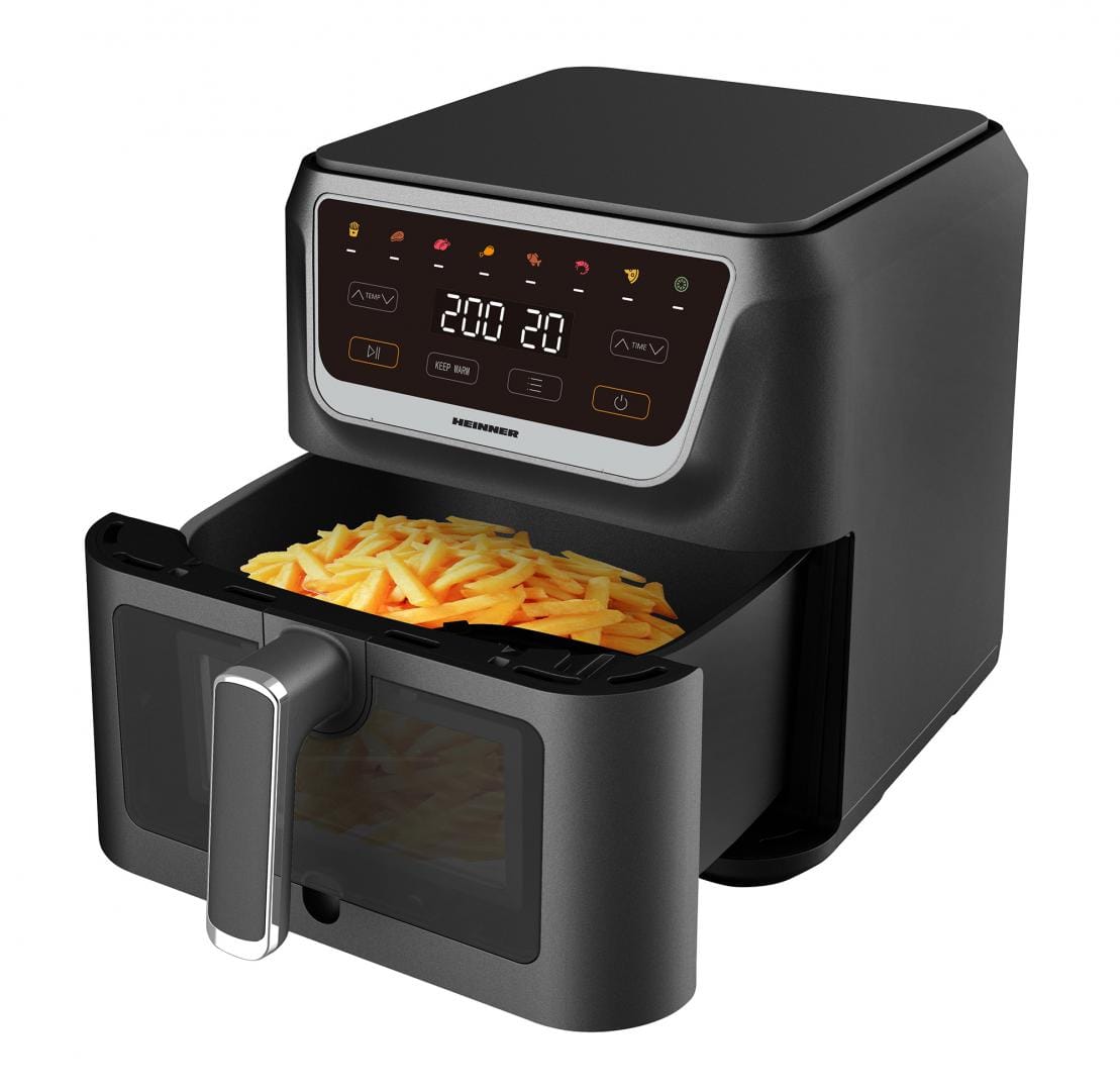 Heinner Air Fryer Air Fryer Heinner HAF-H8BK1700 | 8L, 1700W, CrispPro Chef, Negru