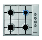 Heinner Plita incorporabila Plita Incorporabila Heinner HBH-S584I-IX | 58cm, 4 Arzatoare, Gaz, Inox, 58x51x10cm
