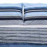 Heinner Lenjerie de pat Lenjerie De Pat Heinner HR-4BED-132-AZUL | Dubla, 100% Bumbac, 4 Piese, Azul