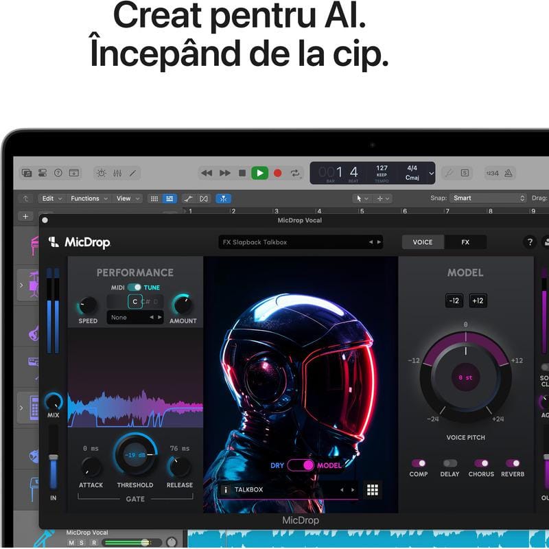 APPLE MacBook Pro 14.2"/Apple M5 (CPU 10-core, GPU 10-core, Neural Engine 16-core)/32GB/2TB - Silver - INT KB (No Adapter) - 2025 (Cto from MDE64RO/A)
