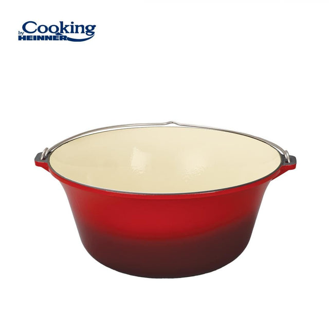Heinner Vase de gatit Ceaun Din Fonta Emailata Heinner HR-ZVC-16CE | 16L, 41cm, Cooking