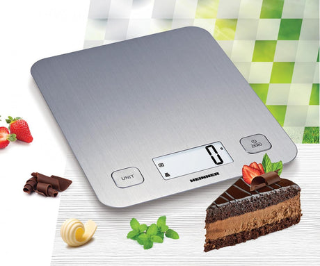 Heinner Cantar de bucatarie Cantar de bucatarie Heinner HKS-5IX | Inox, 5kg, Display LCD