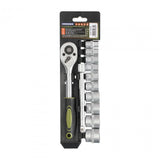 Heinner Set scule Set Scule Heinner CTSM018 | 12 Piese, 3/8", CR-V