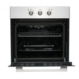 Heinner Cuptor incorporabil Cuptor Incorporabil Heinner HBO-V656G-IX | 65L, Gaz, Clasa A, 59.5x55x59.5cm