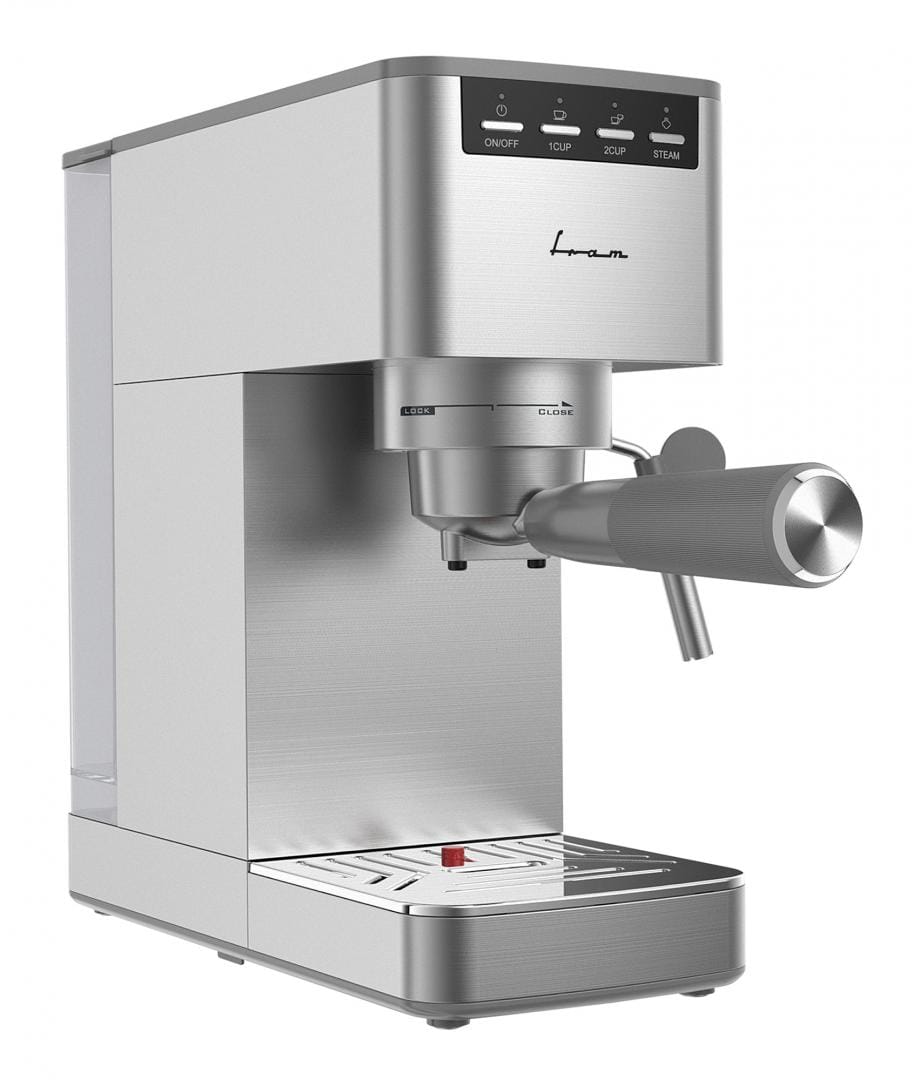 Fram Espressor manual Espressor Manual FRAM FEM-D15SS | 15 Bar, 1.6L, 1350W, Inox