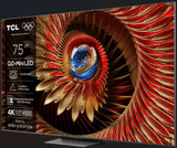 TCL Televizoare Televizor TCL Mini LED 75Q8C | 189 cm, Smart Google TV, 4K Ultra HD, (Model 2025)