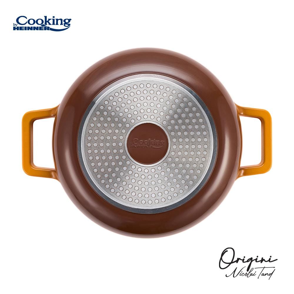 Heinner Cratita Cratita Heinner HR-BJK-CR26 | 26cm, 3.4L, Aluminiu Turnat, Capac Inclus