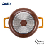 Heinner Cratita Cratita Heinner HR-BJK-CR26 | 26cm, 3.4L, Aluminiu Turnat, Capac Inclus