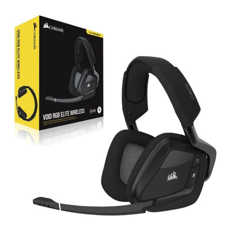 Corsair Casti Căști Gaming Corsair Void RGB Elite Wireless CA-9011201-EU | Carbon, Wireless, RGB