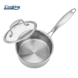Heinner Caserola Caserola Inox Heinner HR-MRK-3A16 | 1.6L, 16cm, Capac Sticla