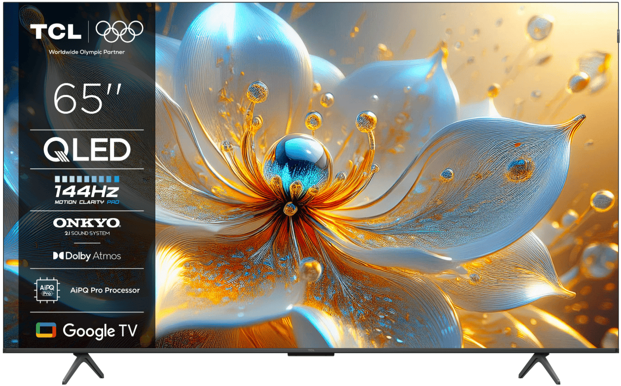 TCL Televizoare Televizor TCL QLED 65T8C | 164 cm, Smart Google TV, 4K Ultra HD, (Model 2025)