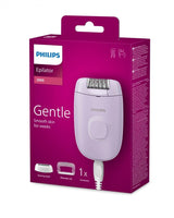 Philips Epilator Epilator Philips BRE237/00 | Seria 2000, 1 viteza, 2 accesorii, Retea, Lila