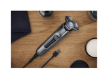 Philips Aparat de barbierit Aparat de barbierit Philips S5887/10 | Seria 5000, umed/uscat, SkinIQ, 360°, LED