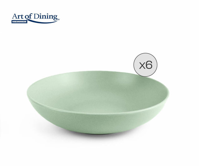 Heinner Set oale Set Farfurii Adanci Heinner HR-WDF-Y20A6 | 6 bucati, Ceramica, 20cm, Yvonne