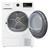 [RESIGILAT] Uscator de rufe Heinner HHPD-M8N13PBKE++ | 8kg, Pompa caldura, Clasa E, 16 programe, 59.5x66x84.5cm