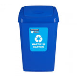 Heinner Cos gunoi Cos Gunoi Heinner HR-AL-35A | 35L, Capac Batant, Reciclare, Albastru