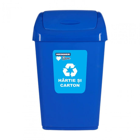 Heinner Cos gunoi Cos Gunoi Heinner HR-AL-35A | 35L, Capac Batant, Reciclare, Albastru