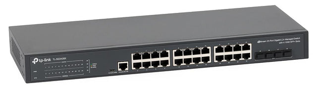 TP-Link Switch Switch Managed TP-Link TL-SG3428X | 24x Gigabit, 4x 10GE SFP+, L2+, Rack 1U