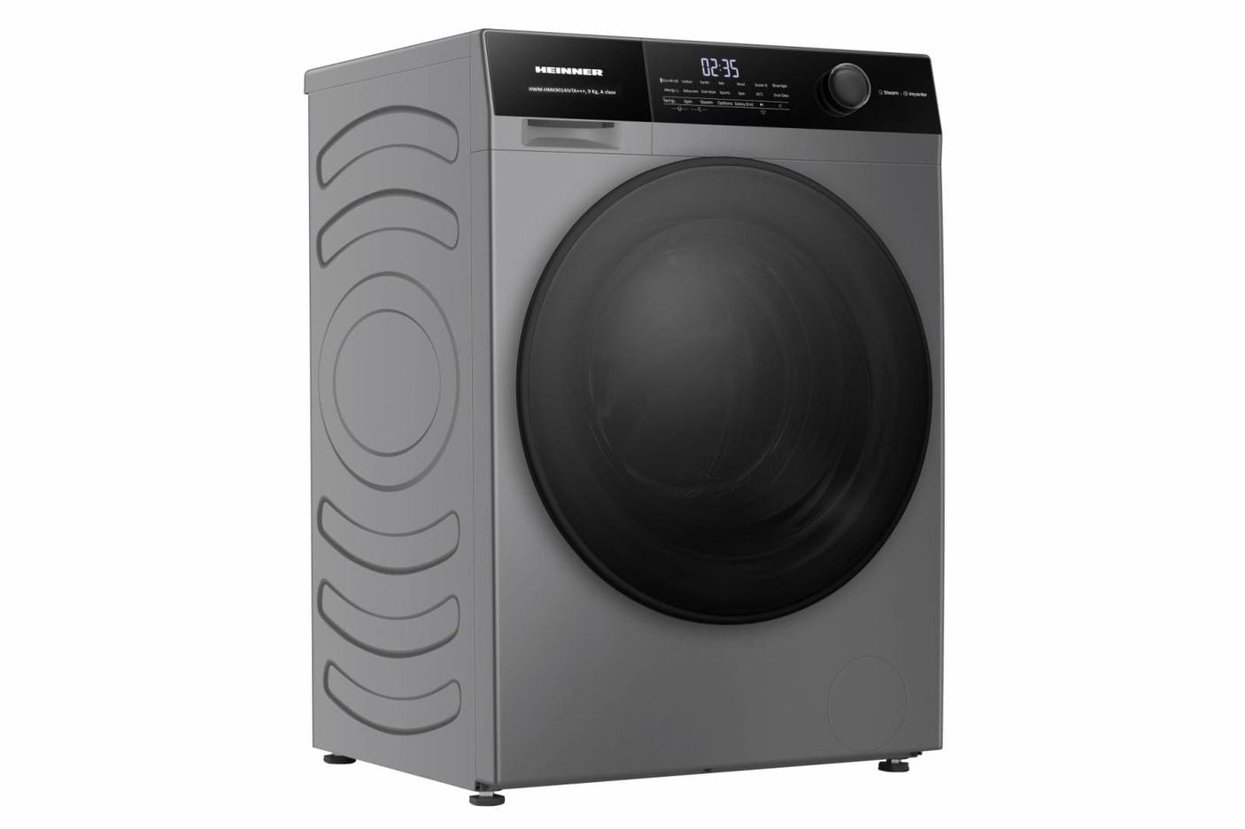Heinner Masina de spalat rufe Masina de spalat rufe Heinner HWM-HMK9014IVTA+++ | 9kg, 1400RPM, Clasa A+++, Inverter, Alb, 60x61x85cm