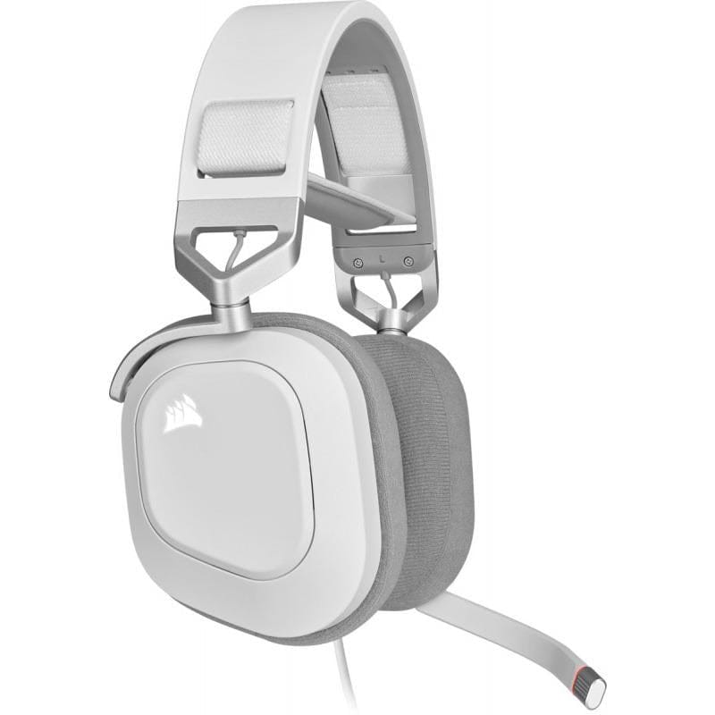 Corsair Casti Casti Corsair HS80 CA-9011238-EU | Surround 7.1, 20Hz-40kHz, 50mm, Alb
