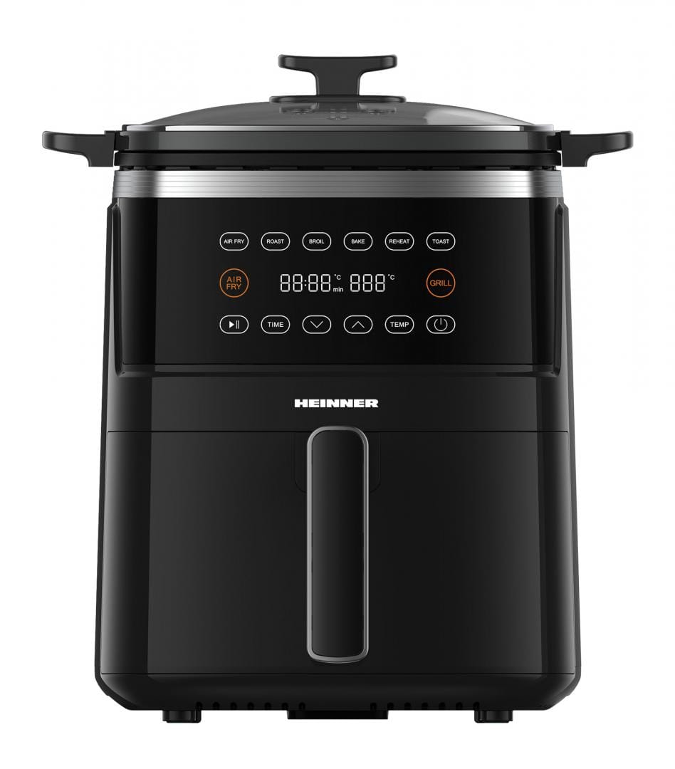 Heinner Friteuza [RESIGILAT] Friteuza cu aer cald Heinner VastCook HAFG-B5BK2600 | 5L, 2600W, Display digital, 6 programe