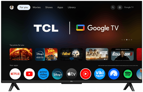 TCL Televizoare Televizor LED TCL 43P69K, 109 cm, 4K, Smart Google TV