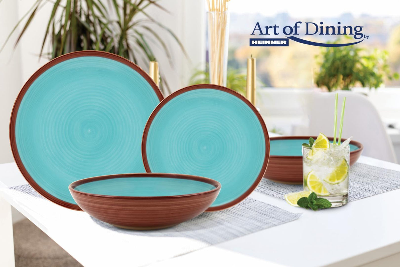 Heinner Set masa Set Masa Ceramica Heinner HR-WDF-18S | Sierra, 18 Piese, Art of Dining