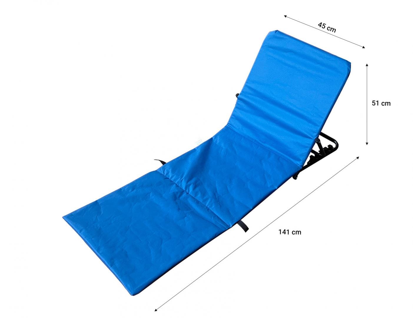 Heinner Accesorii plaja Covor Plaja Heinner DCPP002B | 141x45x51cm, Tip Sezlong, Albastru