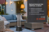 Heinner Incalzitor terasa Incalzitor Electric Vertical HEINNER HR-SD014 | 2000W, Cu Baza