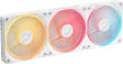 Corsair Ventilatoare PC Ventilatoare Carcasa CORSAIR iCUE LINK LX120 REVERSE CO-9051054-WW | 3x120mm, RGB, ALB