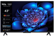 TCL Televizoare Televizor LED TCL 43P69K, 109 cm, 4K, Smart Google TV