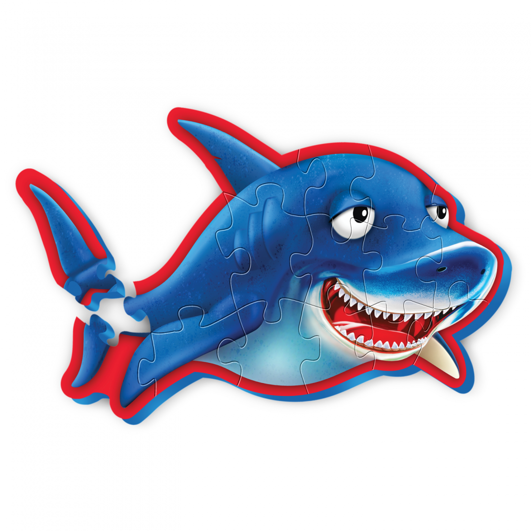 Puzzle din Spuma EVA, Mega, 15 Piese, Puedo — Puedo Toys