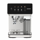 [RESIGILAT] Espressor Manual Heinner HEM-LK20DMLK | 20 Bar, 1.2L, Display Digital, Inox