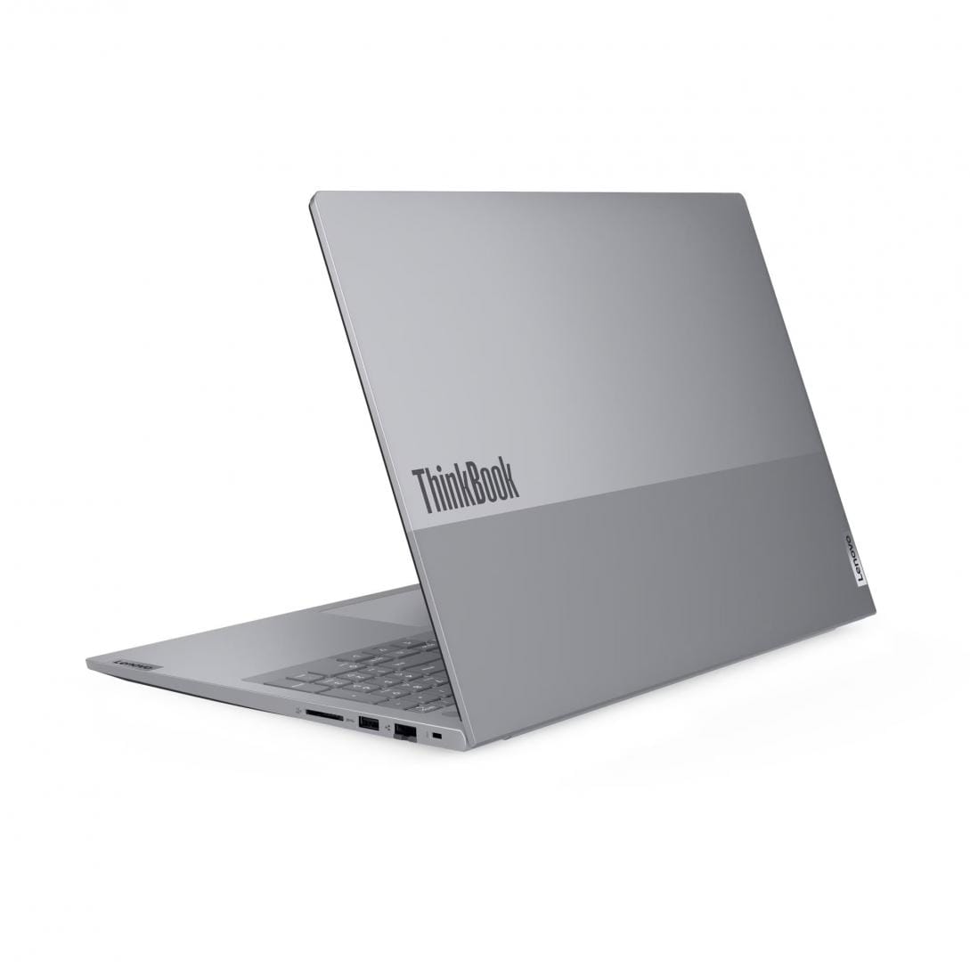 Lenovo Laptop ThinkBook 16 G9 IRL; 16" WUXGA (1920x1200) IPS 400nits Anti- glare, 45% NTSC, 60Hz; Intel® Core 5 210H, 8C (4P + 4E) / 12T, P-core 2.2 / 4.8GHz, E-core 1.6 / 3.6GHz, 12MB; Video Integrated Inte
