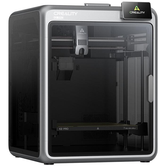 CREALITY CREALITY K2 PRO FDM 3D PRINTER, Tehnologie: FDM, volum printare: 300 x 300 x 300mm, Dimensiuni produs: 445 × 477 × 573 mm, 23.7kg, Viteza printare: 600 mm/s, Accelerare: 20.000 mm/s, Temperatura duza