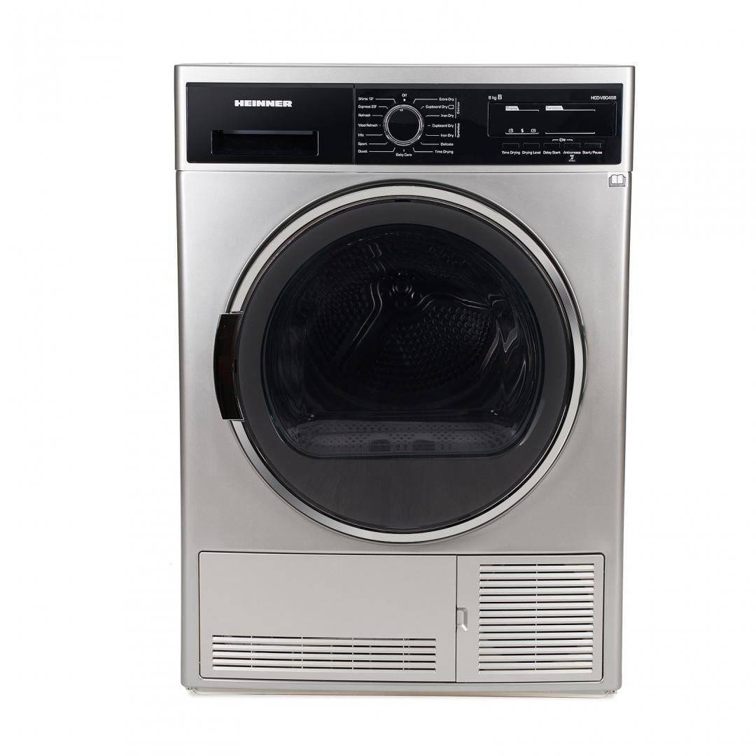 Heinner Uscator de rufe [RESIGILAT] Uscator de rufe Heinner HCD-V804SB | 8kg, Condensare, Clasa B, 15 Programe, 60.9x59.6x84.5cm, 59.6x60.9x84.5cm