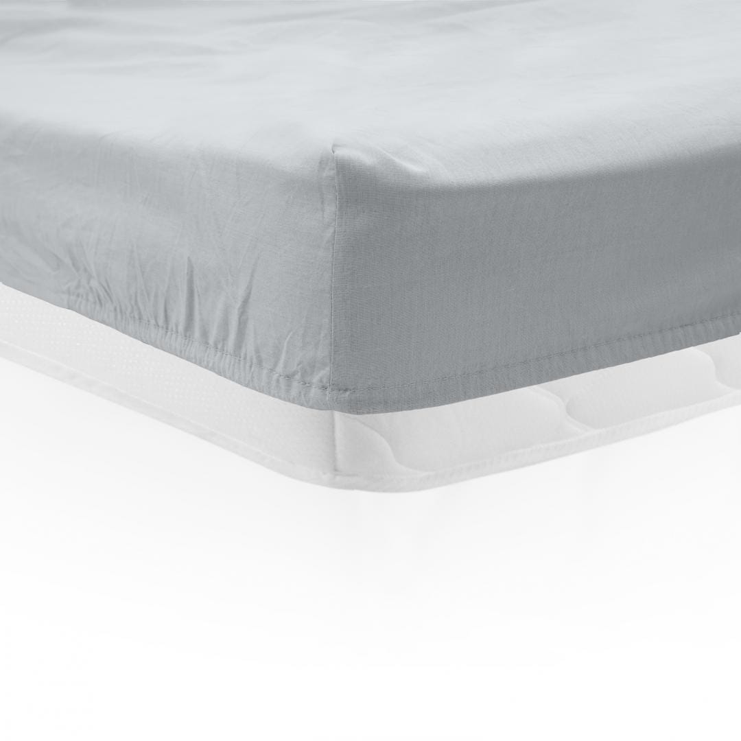 Heinner Cearceaf cu elastic Cearceaf Pat Cu Elastic Heinner HR-SHEET90-GRY | 90x200 cm, Gri
